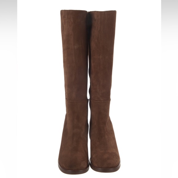 Aquatalia Baja Brown Suede Riding Boot - Picture 4 of 4